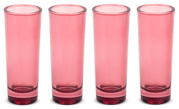 S/4 2OZ SHOOTER GLASS VINT