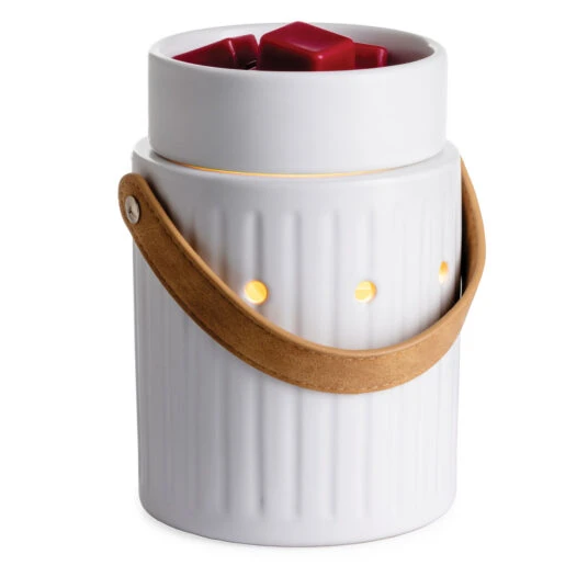 ILLUMINATION FRAGRANCE WARMER LEATHER HANDLE