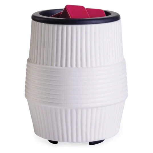 WAX WARMER W/SILICONE DISH PORCELAIN