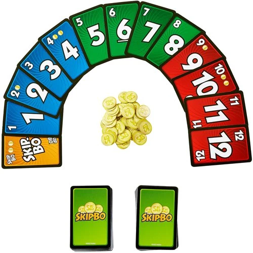 SKIP BO MASTERS CARD GAME