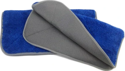 MICRFIBRE DOUBL SIDED TOWEL - 2PC