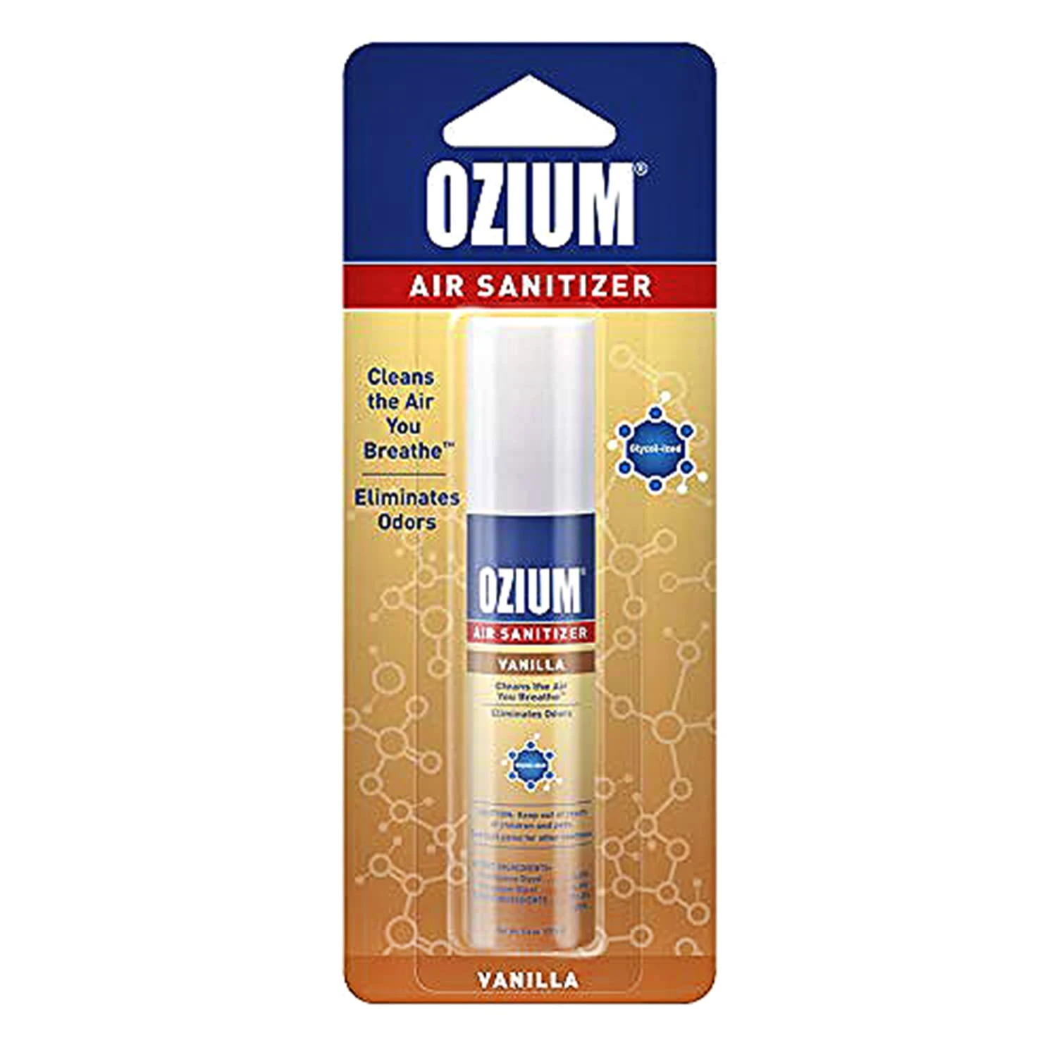 Glycol-ized Professional Air Sanitizer And Freshener Vanilla Scent 0.8 Oz. Aerosol