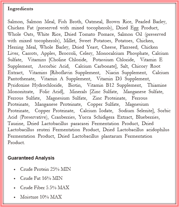 Four-Star Nutritionals Salmon À La Veg® Recipe Dry Dog Food 26 lb