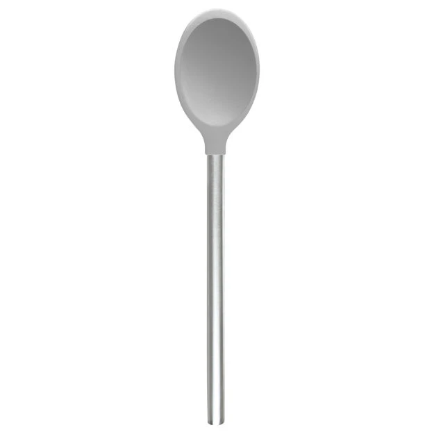 SILICONE MIXING SPOON GRAY/INDIGO
