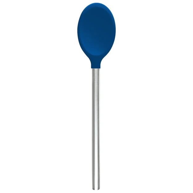 SILICONE MIXING SPOON GRAY/INDIGO