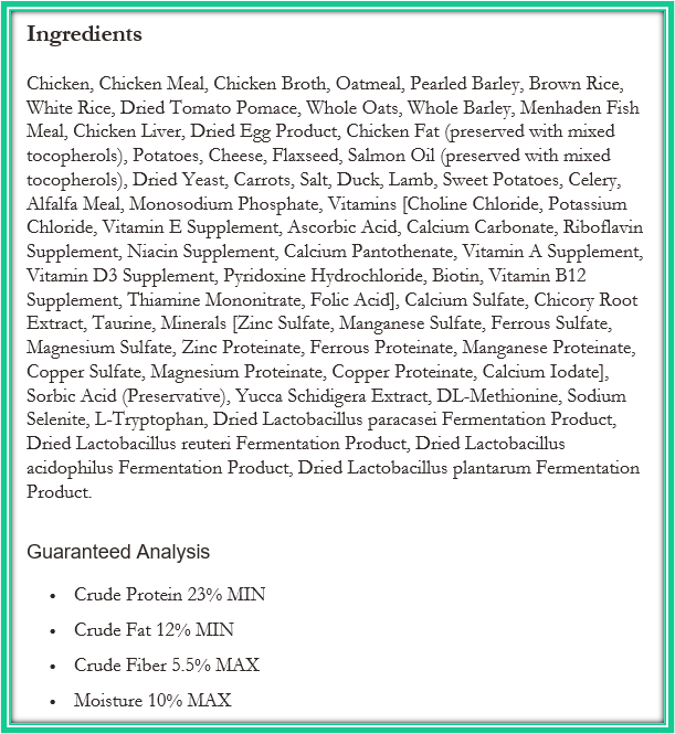 Large Breed Adult Gold Dry Dog Food 30 lb