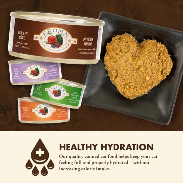 Four-Star Turkey Pâté Canned Cat Food 5.5 oz
