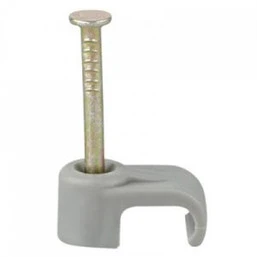 FLAT T & E CABLE CLIP 1.5MM - WHITE