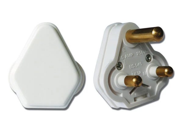 15AMP ROUND PIN PLUG