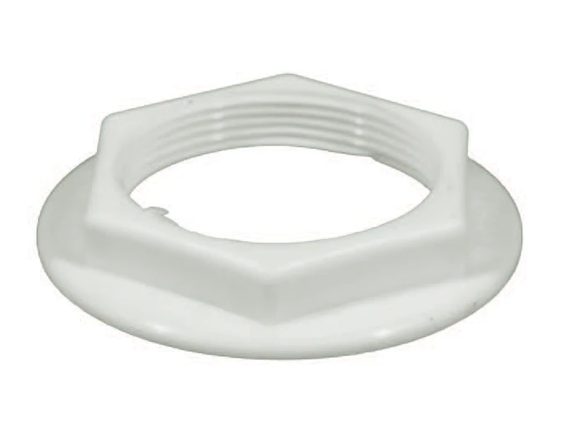 JAMB NUT WHITE ( PVC BACKNUT )