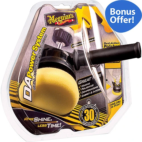 DA Dual-Action Car Polisher, Drill Activated