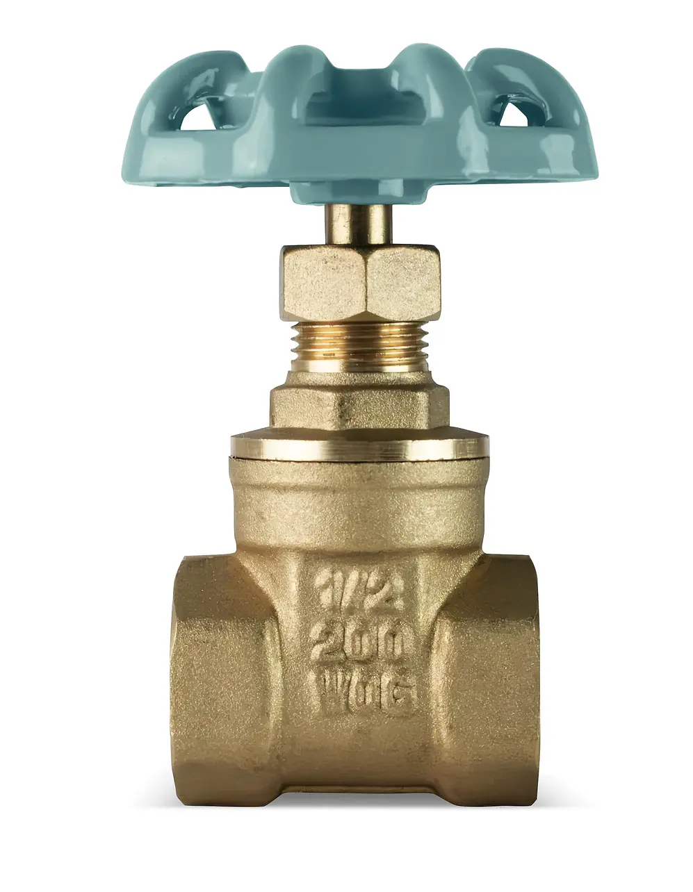 1/2" BRASS GATE VALVE