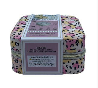 MINI PRINTED TRAVEL JEWELRY ORGANISER