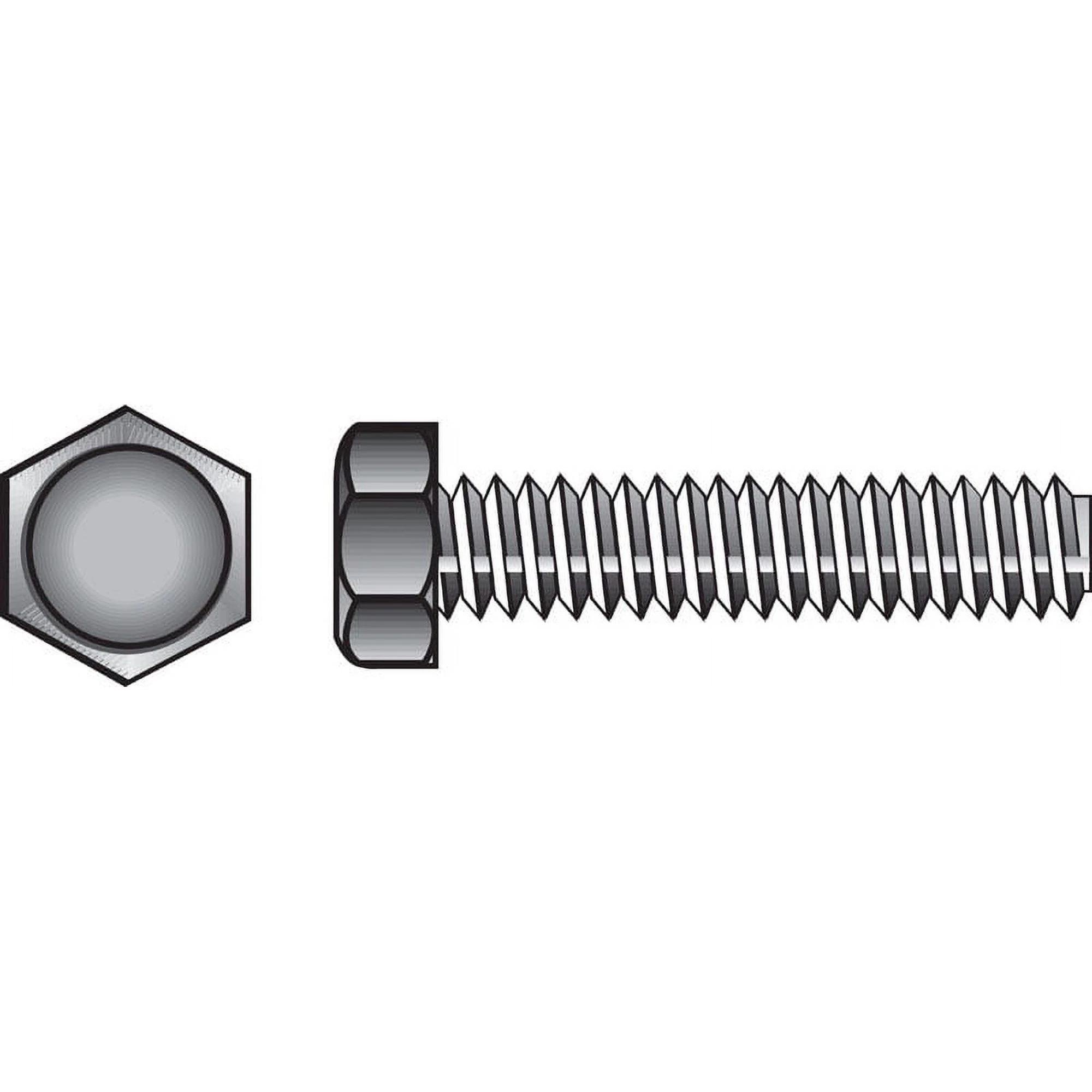 HX TAP BOLT 3/8X6