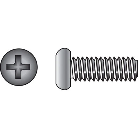 Phillips Machine Screws, 10-24x1-1/2 In., 100-Pk.