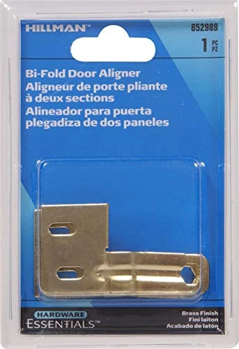 BIFOLD DOOR ALIGNER BRASS PLATED