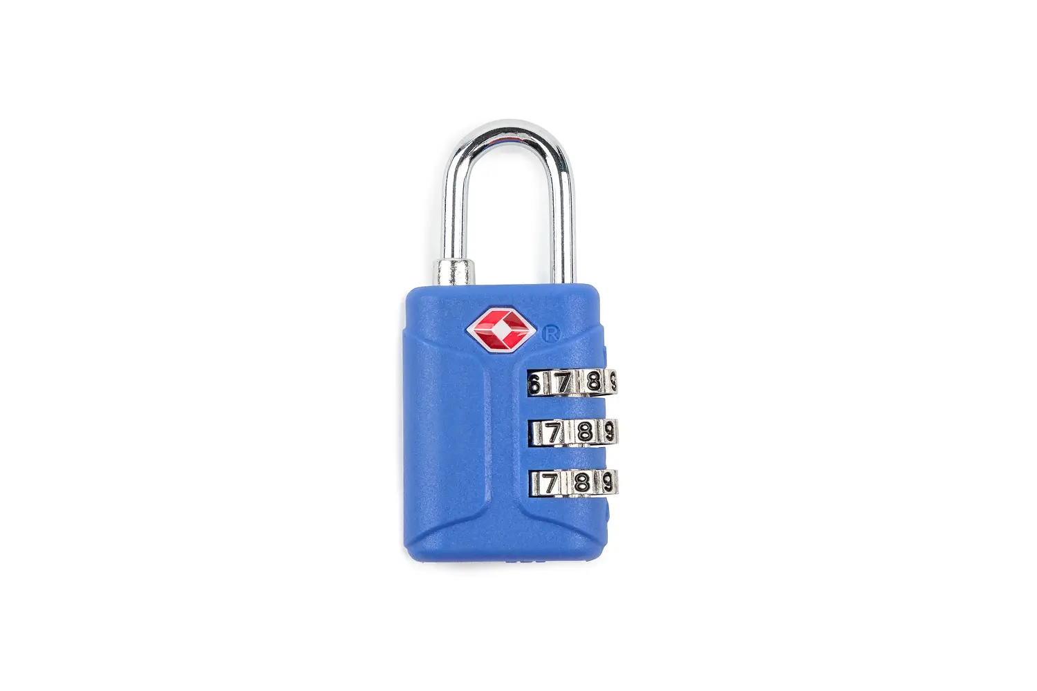 LUGGAGE LOCK W/COMBINATION BLUE
