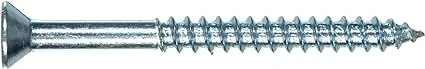 PHILLIP FLAT HEAD WOOD SCREW ZINC 8X3