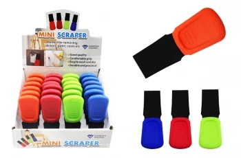 SCRAPER W/SILCONE THUMB GRIP