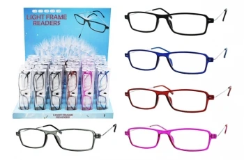LIGHT FRAME READERS W/CASE