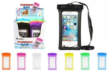 WATERPROOF PADDED CELL PHONE LOCKING BAG