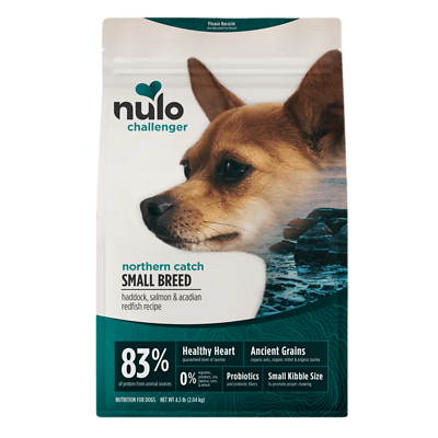 Challenger High-Protein Northern Catch Haddock, Salmon & Redfish Recipe Small Breed Dry Dog Food 4.5
