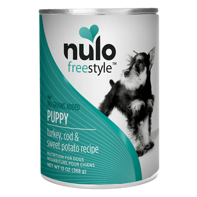 Freestyle Puppy Grain-Free Turkey, Cod & Sweet Potato Recipe Canned Dog Food 13 oz