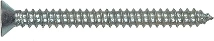 FLAT HEAD PHILIP SHEET METASL SCREW ZINC 6X1-1/2