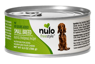 Freestyle Small Breed Grain-Free Duck & Chickpeas Recipe Canned Dog Food 5.5 oz