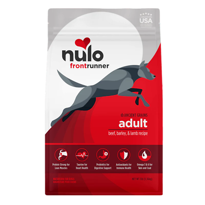 Frontrunner High-Protein Beef, Barley & Lamb Recipe Dry Dog Food 3 lb