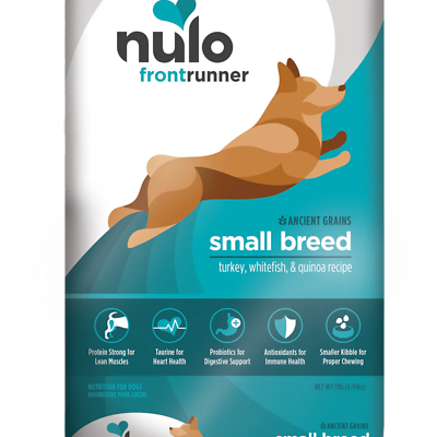 Frontrunner High-Protein Small Breed Turkey, Whitefish & Quinoa Recipe Dry Dog Food 11 lb