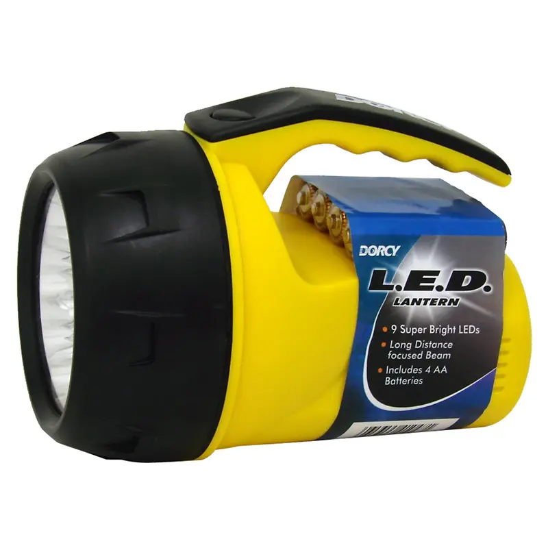 4AA 9 LED MINI LANTERN W/BATTERY