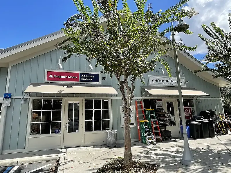 Celebration Hardware & Benjamin Moore Paint