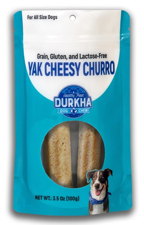 Yak Cheesy Churro Dog Chew Treat 3.5 oz