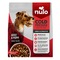 Cold Pressed Meals Turkey Recipe Kibble Alternative Dog Food 2.2 lb
