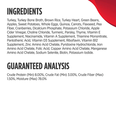 Gently Cooked Meals Turkey & Green Bean Recipe Dog Food 9 oz