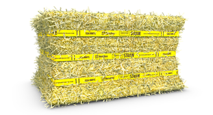 Premium Products Certified Straw Compressed Bale 3.6 cu ft