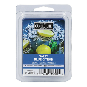 CANDLE EDES 2.5OZ 6CT SALTY BLUE