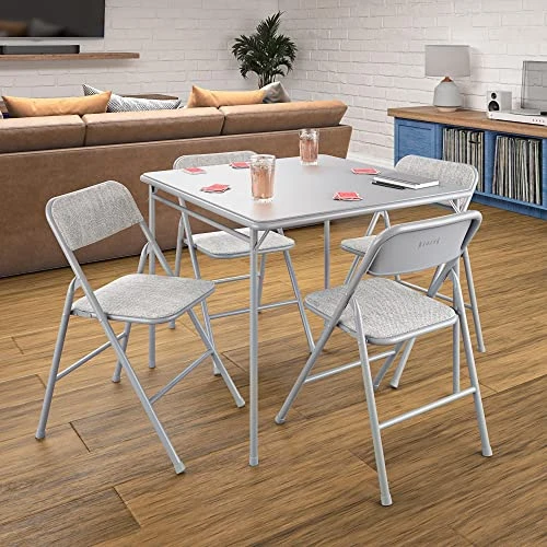 34" SQUARE TABLE & CHAIR SET PADDED