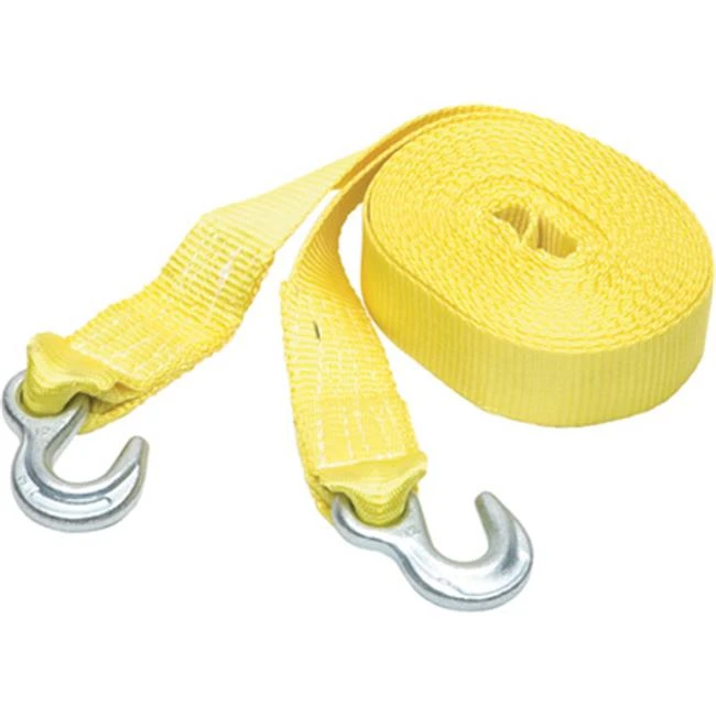 20' TOW STRAP HOOK END 9000LBS