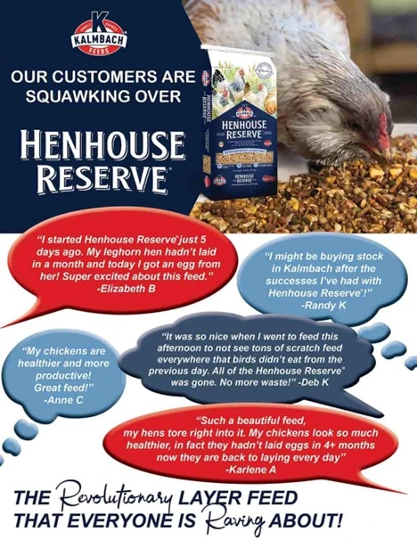 Henhouse Reserve® Feed for Chickens 30 lb