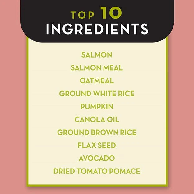 Advanced Sensitive Support Wholesome Grains Salmon & Oatmeal Formula Dry Dog Food 22 lb