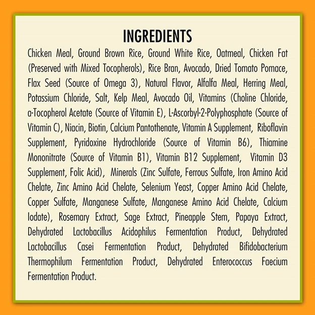 Original Chicken Meal & Brown Rice Formula Adult Dry Dog Food 30 lb