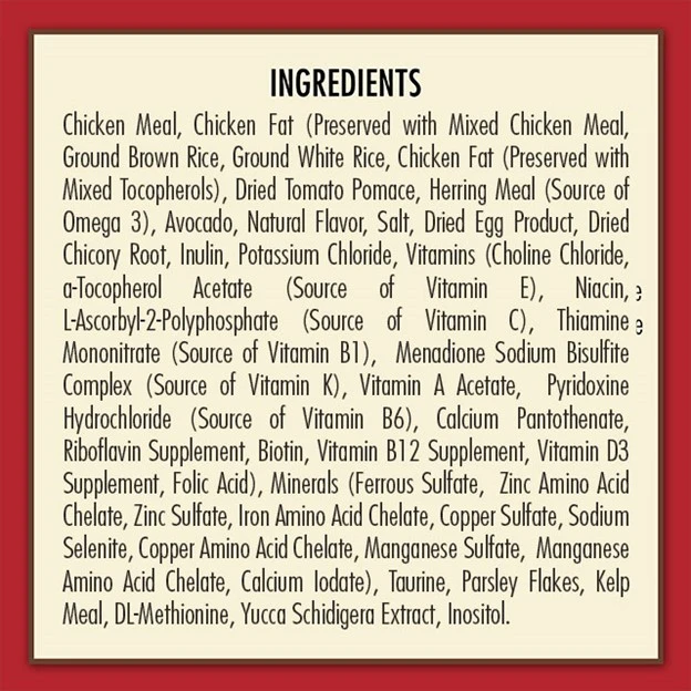 Chicken & Herring Meal Formula Dry Cat Food 11 lb