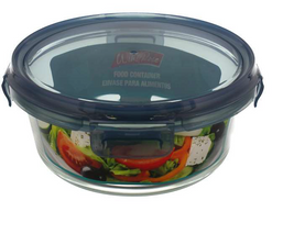 930ML ROUND GLASS FOOD CONTAINER