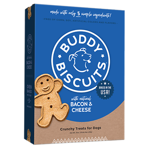 Oven Baked Bacon & Cheese Crunchy Dog Treats 16 oz