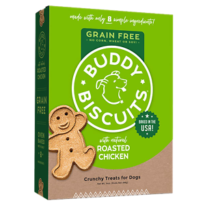 Oven Baked Grain-Free Roasted Chicken Crunchy Dog Treats 14 oz