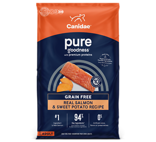 Pure Goodness Real Salmon & Sweet Potato Recipe Grain-Free Dry Dog Food 4 lb