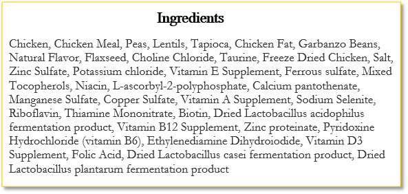 Pure Petite for Small Breeds Grain-Free Chicken Recipe Freeze-Dried Raw Coated Dry Dog Food 4 lb