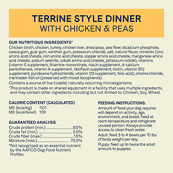 Pure Petite for Small Breeds Grain-Free Pâté Chicken & Peas Wet Dog Food 3.5 oz
